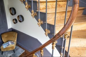 L'escalier des chambres d'hotes Villa Saint Raphaël
